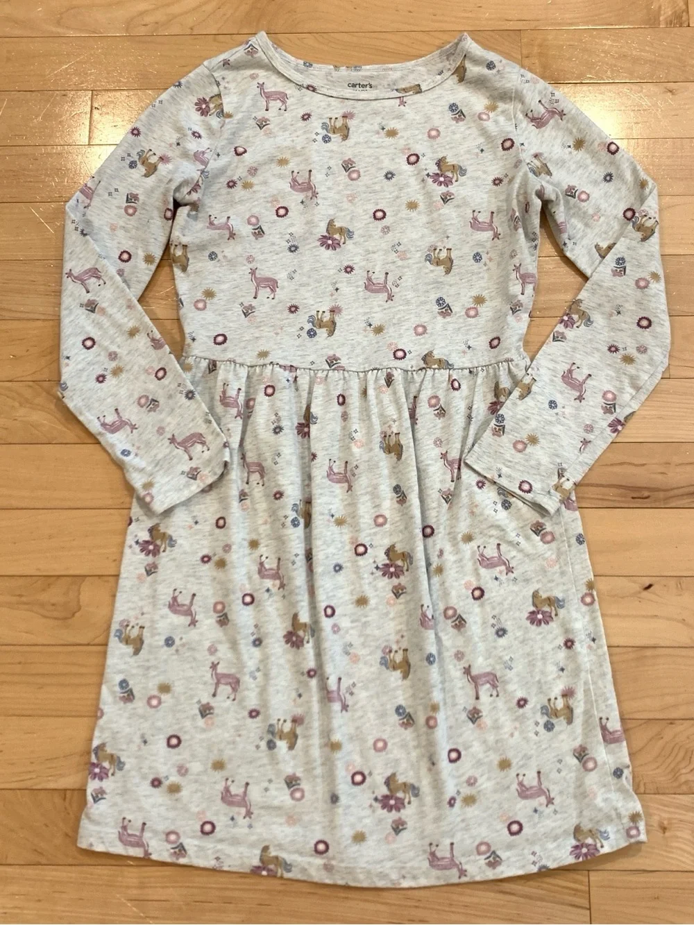 Carter's Youth Girls Size 12 Kids Long-Sleeve Dresses Set of 3